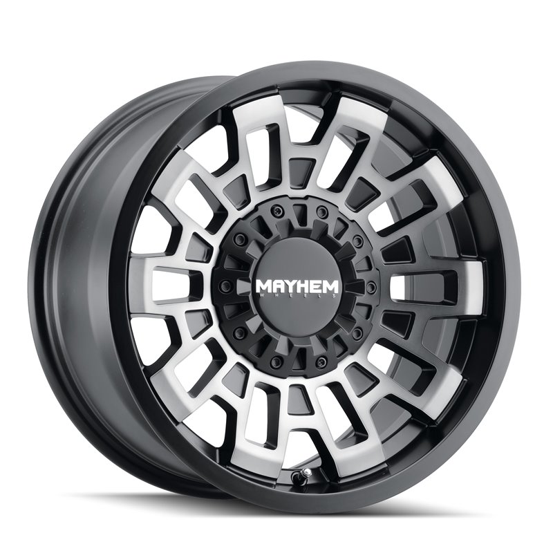 Mayhem | CORTEX 17x9.0 ET-12 - Matte Black Machined
