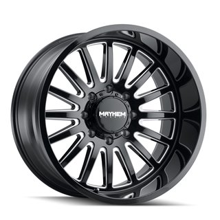 Mayhem | UTOPIA 22x12.0 ET-44 - Gloss Black Milled