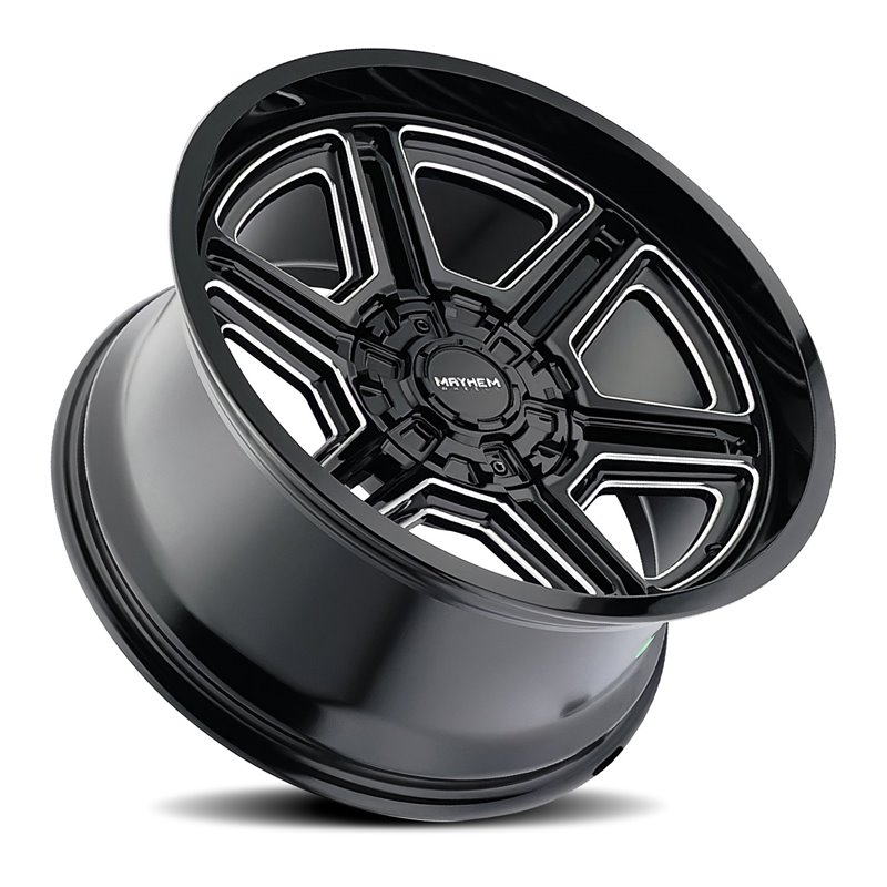 Mayhem | HERMOSA 20x10.0 ET-25 - Gloss Black Milled