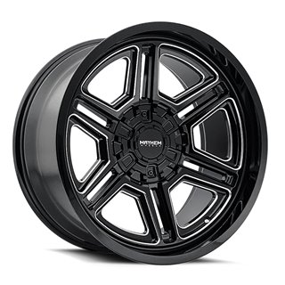 Mayhem | HERMOSA 20x10.0 ET-25 - Gloss Black Milled