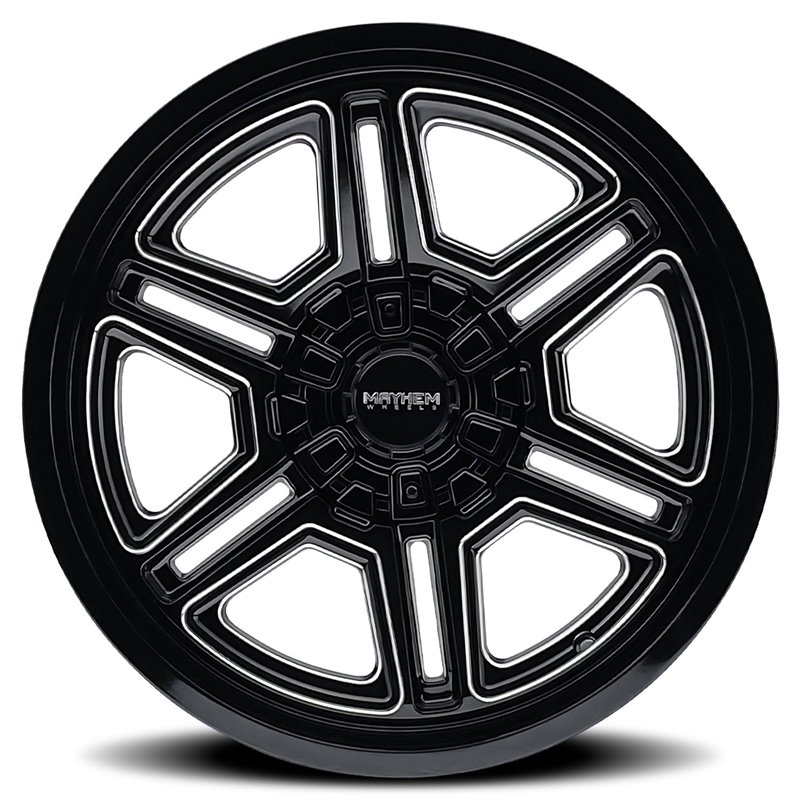 Mayhem | HERMOSA 20x10.0 ET-25 - Gloss Black Milled
