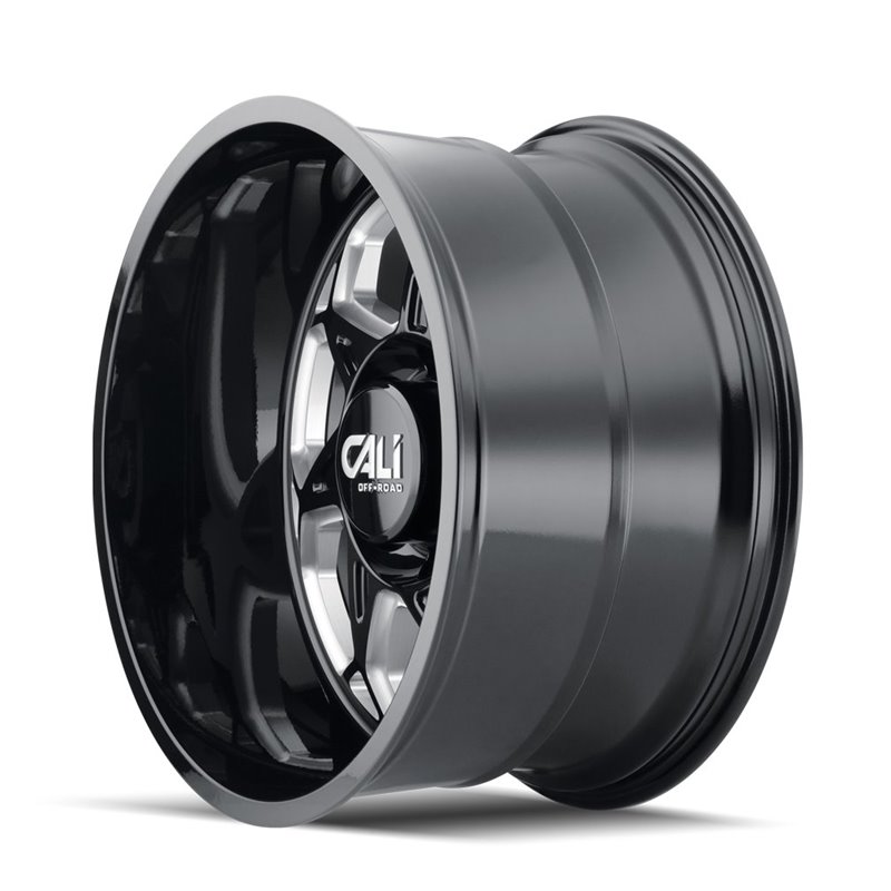 CALI Off-Road | SEVENFOLD 20x10.0 ET-25 - Gloss Black Milled