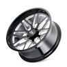 CALI Off-Road | INVADER 20x10.0 ET-25 - Gloss Black Milled