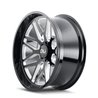 CALI Off-Road | INVADER 22x12.0 ET-51 - Gloss Black Milled