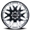 CALI Off-Road | INVADER DUALLY 22x8.25 ET115 - Chrome