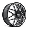 CALI Off-Road | INVADER DUALLY 22x8.25 ET115 - Gloss Black Milled