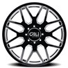 CALI Off-Road | INVADER DUALLY 24x8.25 ET-232 - Gloss Black Milled