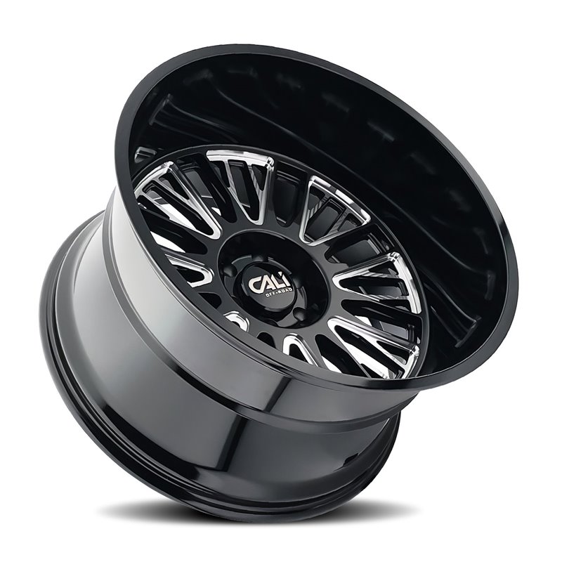 CALI Off-Road | VERTEX 20x10.0 ET-25 - Gloss Black Milled