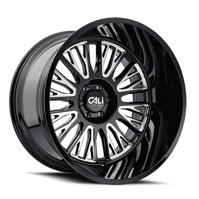 CALI Off-Road | VERTEX 26x14.0 ET-76 - Gloss Black Milled