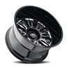 CALI Off-Road | VERTEX 26x14.0 ET-76 - Gloss Black Milled