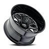 CALI Off-Road | AUBURN 20x10.0 ET-25 - Gloss Black Milled