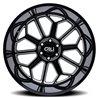 CALI Off-Road | AUBURN 22x12.0 ET-51 - Gloss Black Milled