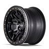 Dirty Life | DT-1 17x9.0 ET-12 - Satin Black