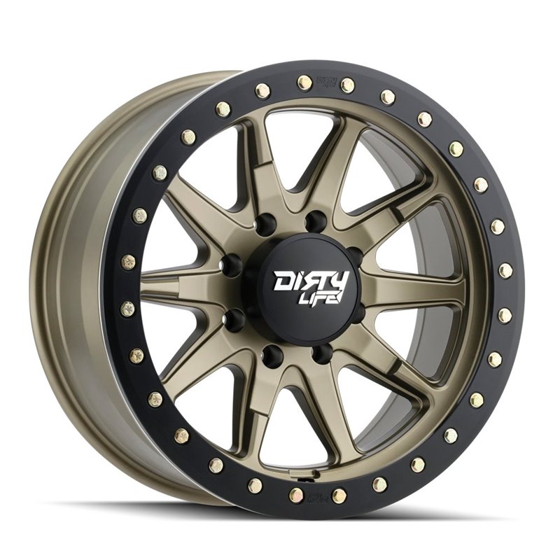Dirty Life | DT-2 20x9.0 ET0 - Satin Gold