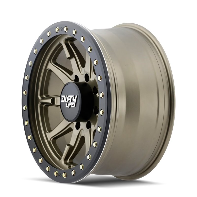 Dirty Life | DT-2 20x9.0 ET0 - Satin Gold