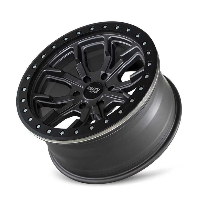 Dirty Life | DT-2 17x9.0 ET-38 - Satin Gunmetal