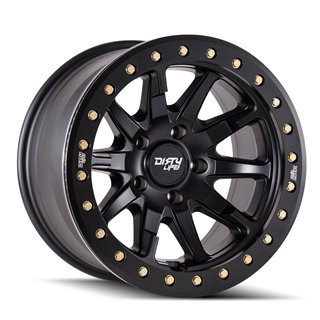 Dirty Life | DT-2 17x9.0 ET-12 - Satin Black