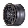 Dirty Life | DT-2 17x9.0 ET-12 - Satin Black