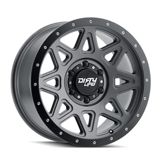 Dirty Life | THEORY 20x9.0 ET0 - Satin Gunmetal
