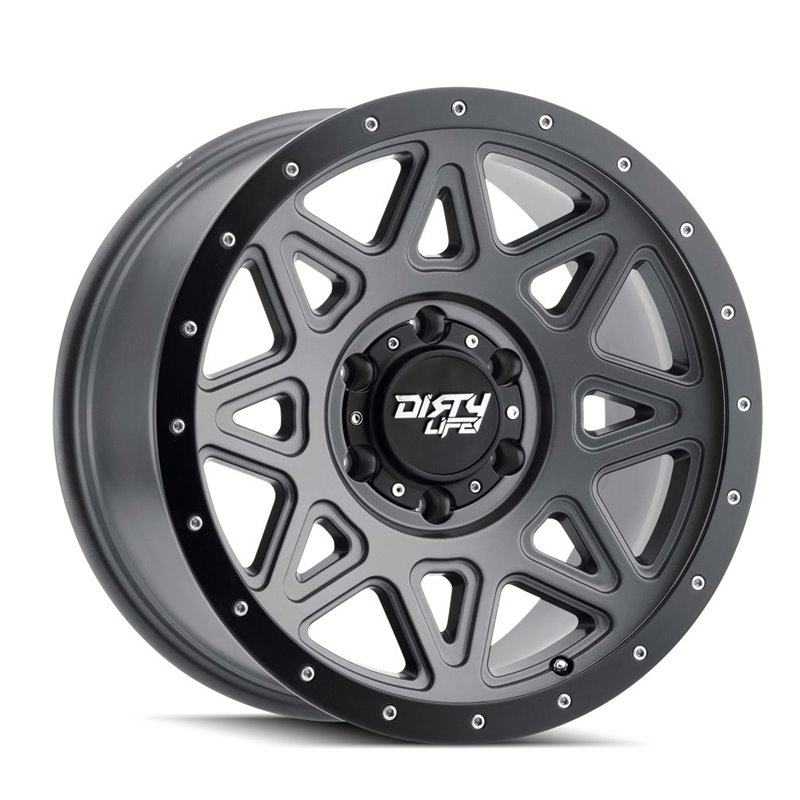 Dirty Life | THEORY 20x9.0 ET0 - Satin Gunmetal