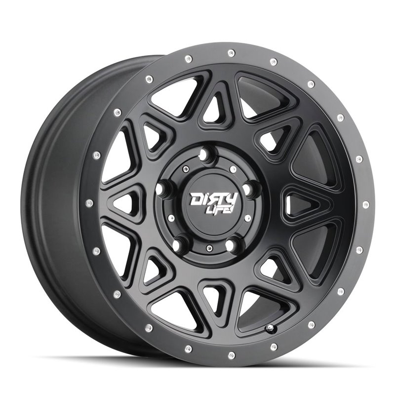 Dirty Life | THEORY 16x8.0 ET0 - Satin Black
