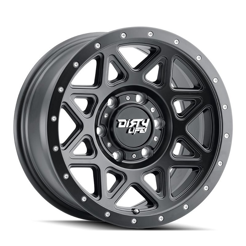 Dirty Life | THEORY 17x9.0 ET-12 - Satin Black