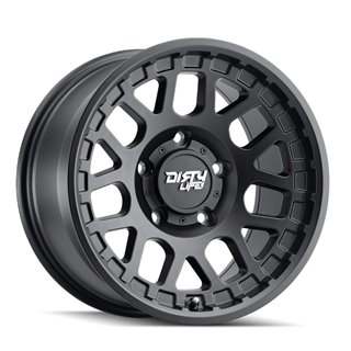 Dirty Life | MESA 17x9.0 ET0 - Matte Black