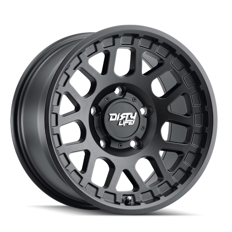 Dirty Life | MESA 17x9.0 ET0 - Matte Black