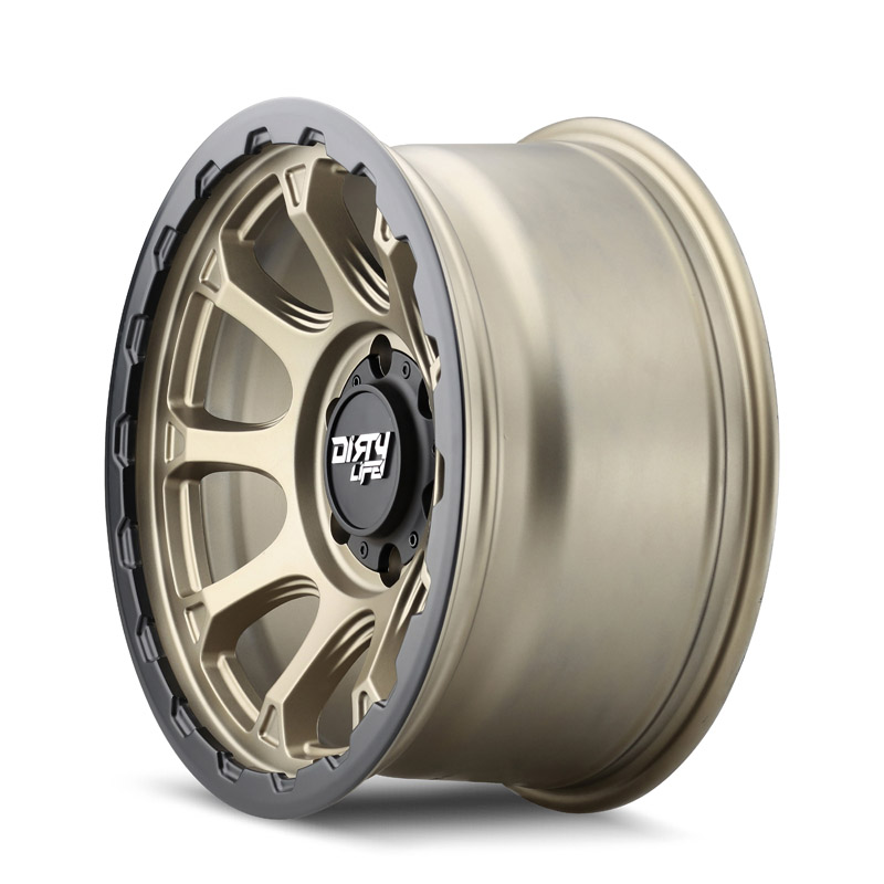 Dirty Life | DRIFTER 17x8.5 ET-6 - Matte Gold