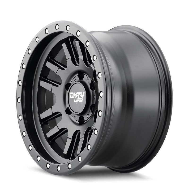 Dirty Life | CANYON PRO 17x9.0 ET-12 - Satin Black