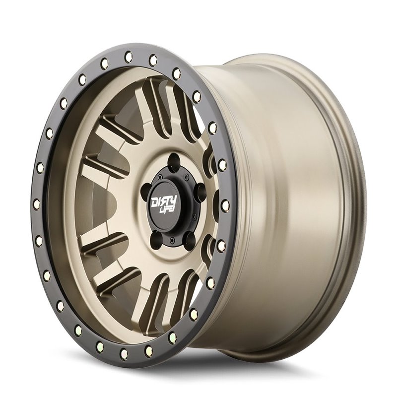 Dirty Life | CANYON PRO 17x9.0 ET-12 - Satin Gold