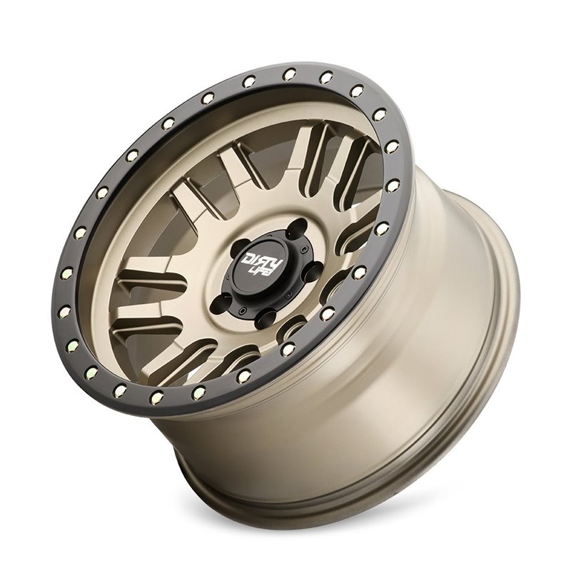 Dirty Life | CANYON PRO 17x9.0 ET-12 - Satin Gold
