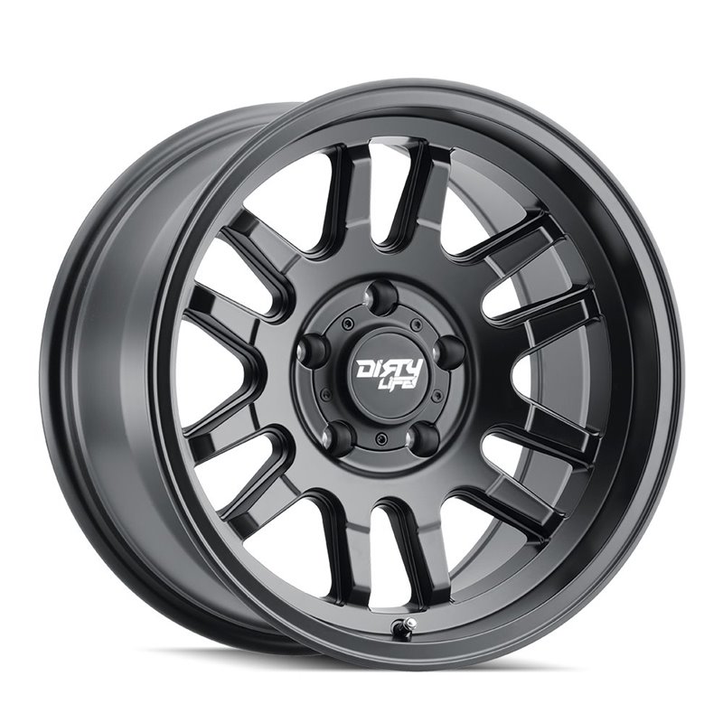 Dirty Life | CANYON 17x9.0 ET-12 - Matte Black
