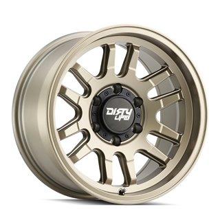 Dirty Life | CANYON 17x9.0 ET-12 - Satin Gold