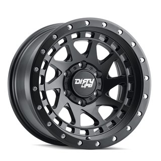 Dirty Life | ENIGMA PRO 17x9.0 ET-12 - Matte Black