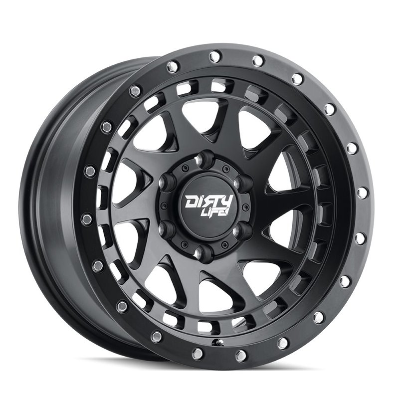 Dirty Life | ENIGMA PRO 17x9.0 ET-12 - Matte Black