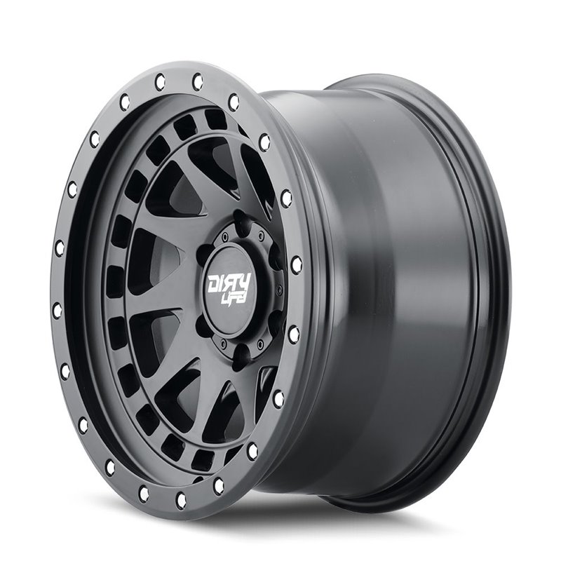 Dirty Life | ENIGMA PRO 17x9.0 ET-12 - Matte Black