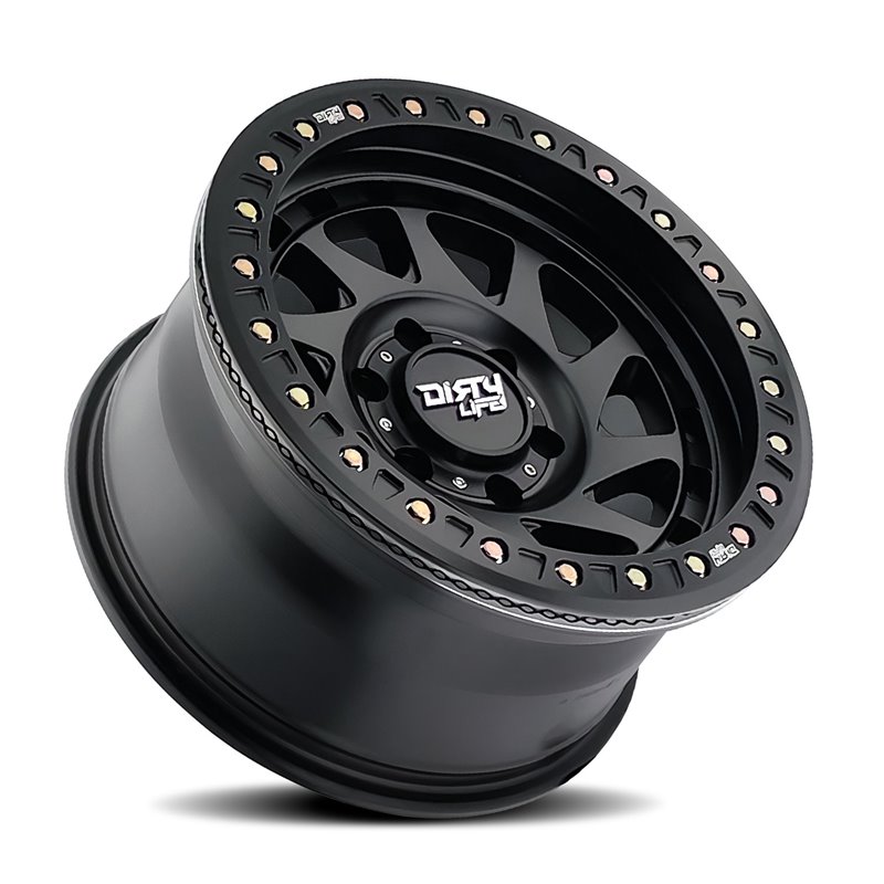 Dirty Life | ENIGMA RACE 17x9.0 ET-12 - Matte Black