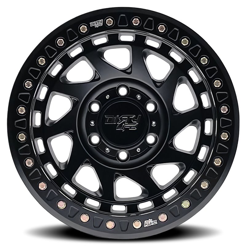 Dirty Life | ENIGMA RACE 17x9.0 ET-12 - Matte Black