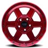 Dirty Life | COMPOUND 17x9.0 ET-12 - Gloss Crimson Candy Red
