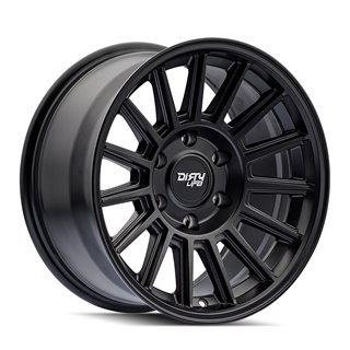 Dirty Life | JOURNEY 17x8.5 ET0 - Satin Black