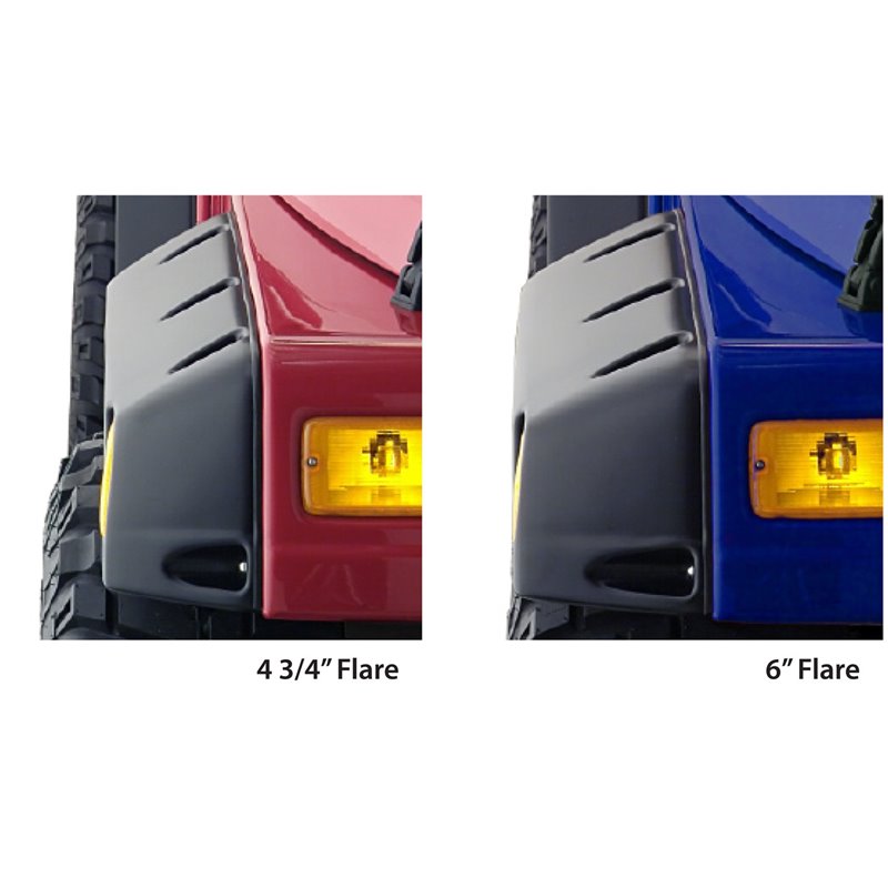 Bushwacker | Fender Flare - Wrangler 2.4L / 2.5L / 4.0L 1997-2006
