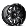 American Truxx | EUPHORIA 20x10.0 ET-19 - Gloss Black Milled