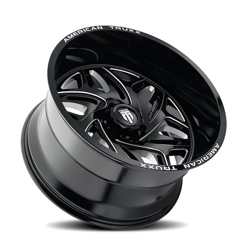 American Truxx | EUPHORIA 20x10.0 ET-19 - Gloss Black Milled