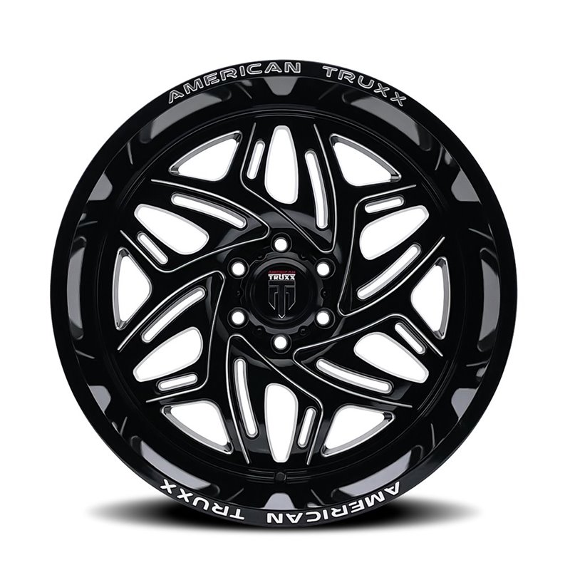 American Truxx | EUPHORIA 20x10.0 ET-19 - Gloss Black Milled