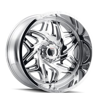 American Truxx | EUPHORIA 20x9.0 ET0 - Chrome