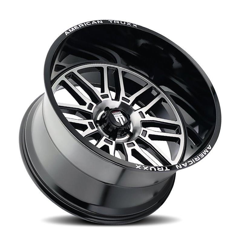 American Truxx | RESTLESS 24x14.0 ET-76 - Gloss Black Milled