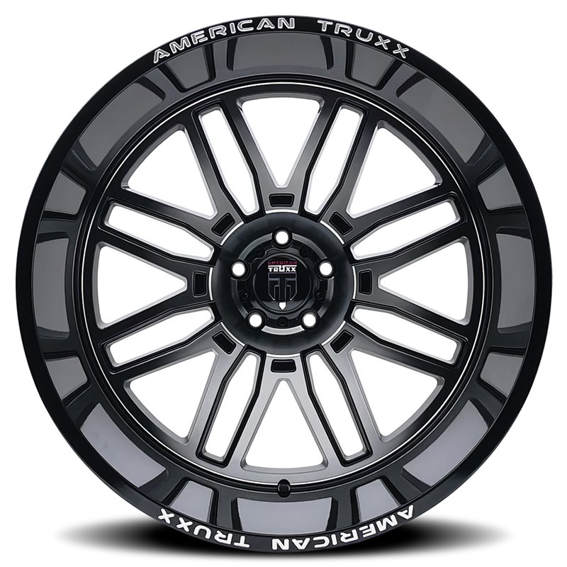 American Truxx | RESTLESS 24x14.0 ET-76 - Gloss Black Milled
