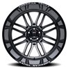 American Truxx | RESTLESS 24x14.0 ET-76 - Gloss Black Milled