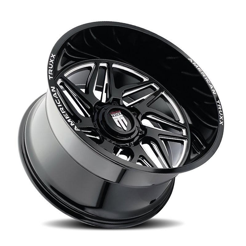 American Truxx | GOLIATH 20x9.0 ET0 - Gloss Black Milled